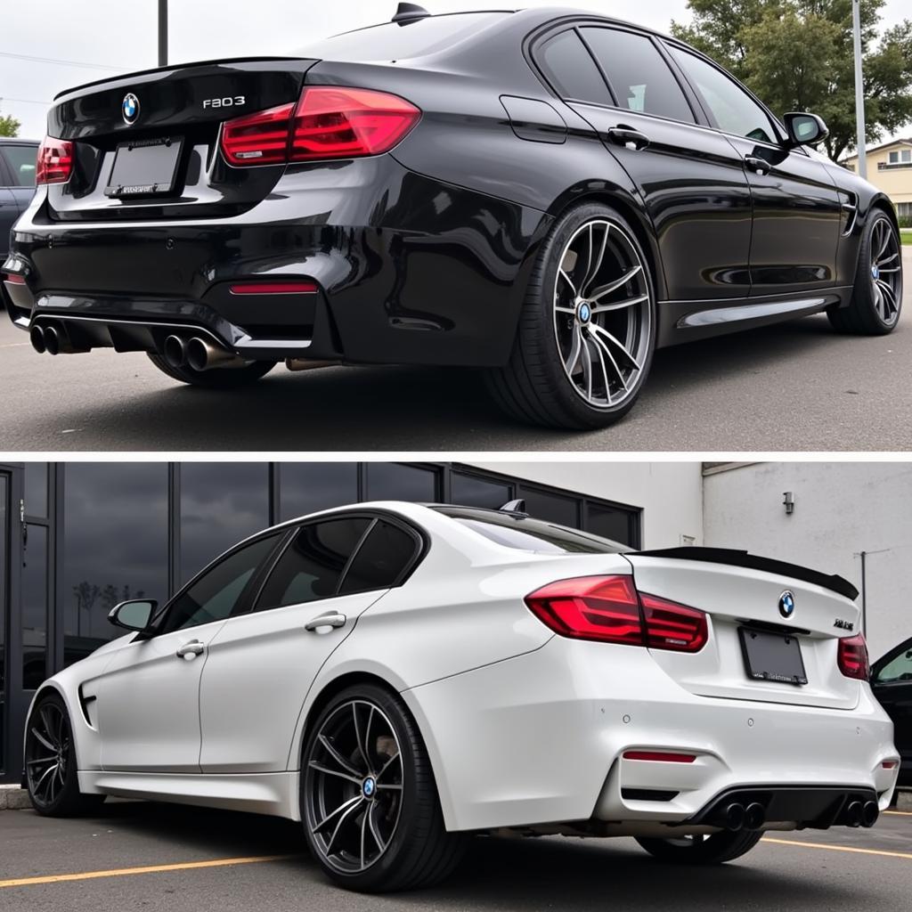 BMW M3 F80 with Aftermarket Exhaust