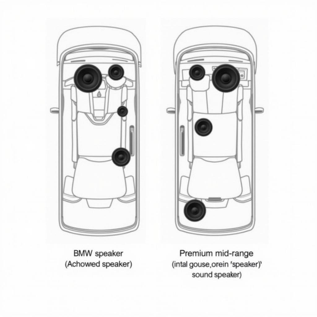 BMW M6 Speaker Placement Diagram