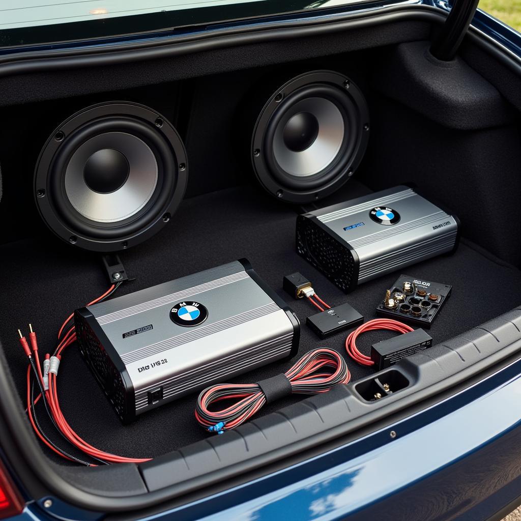 BMW Upgraded Sound System Components