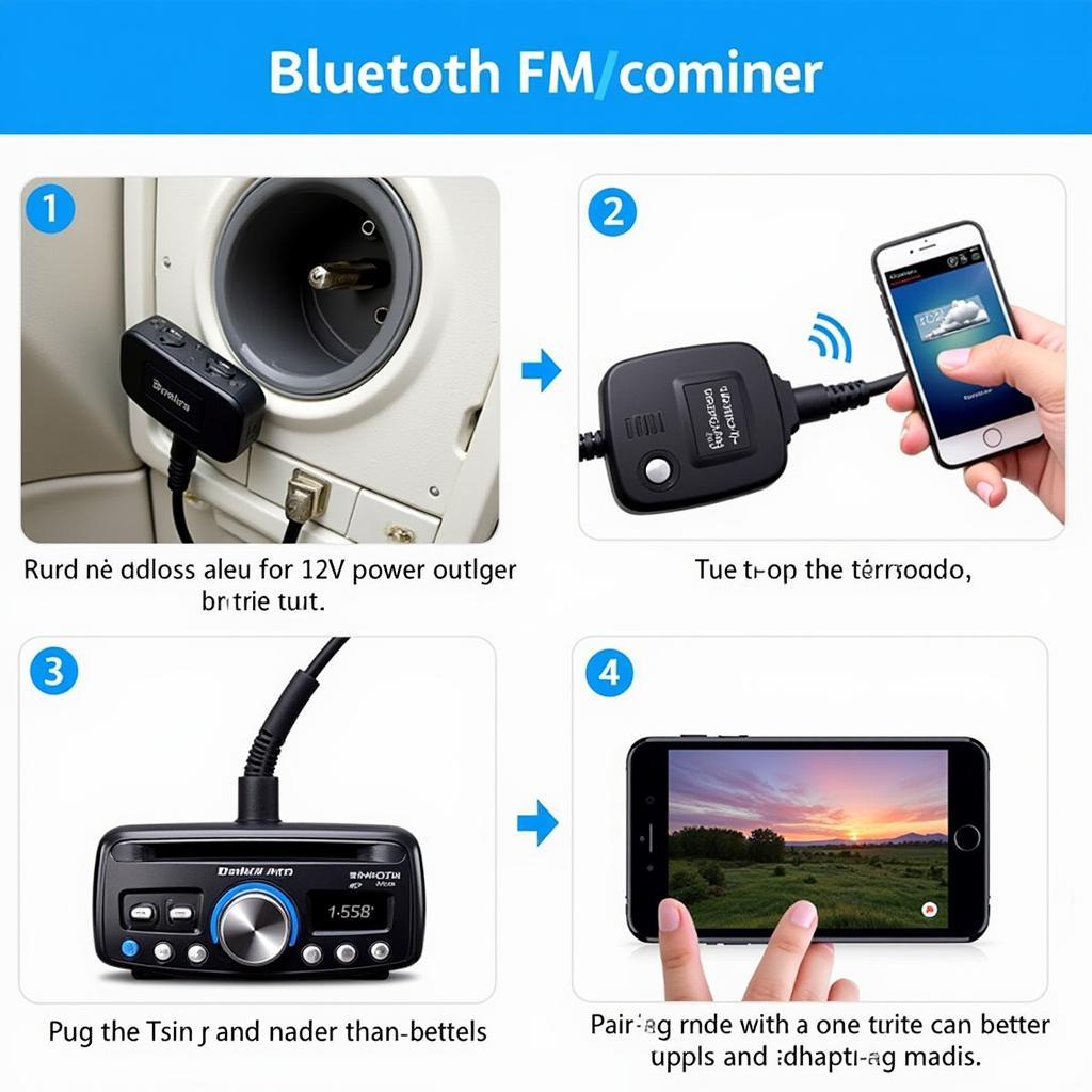 Setting up the Bralon Bluetooth FM Transmitter