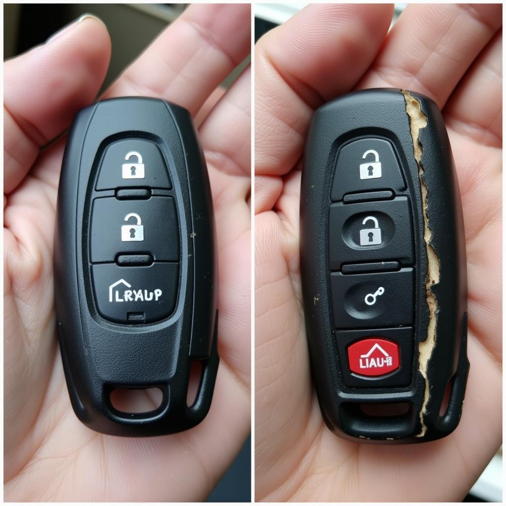 Broken Car Key Fob Cover