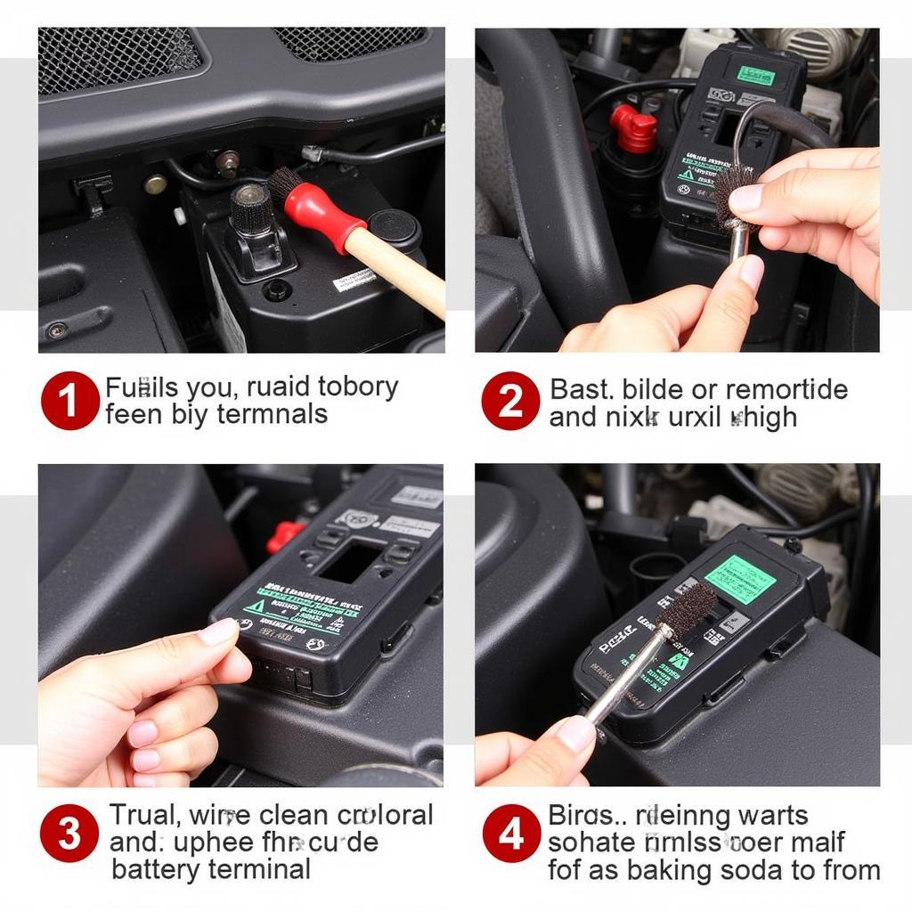 Cleaning Battery Terminals on a Buick Verano