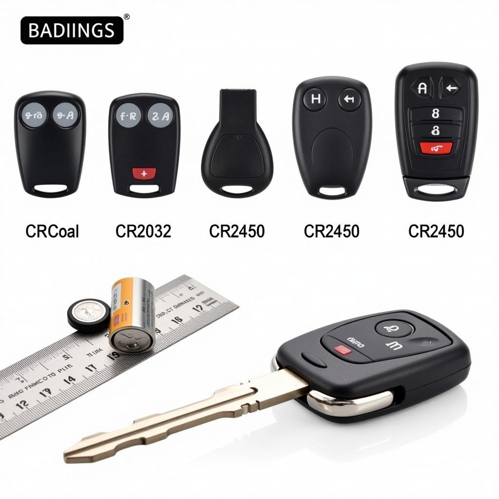 Cadillac Key Fob Battery Types