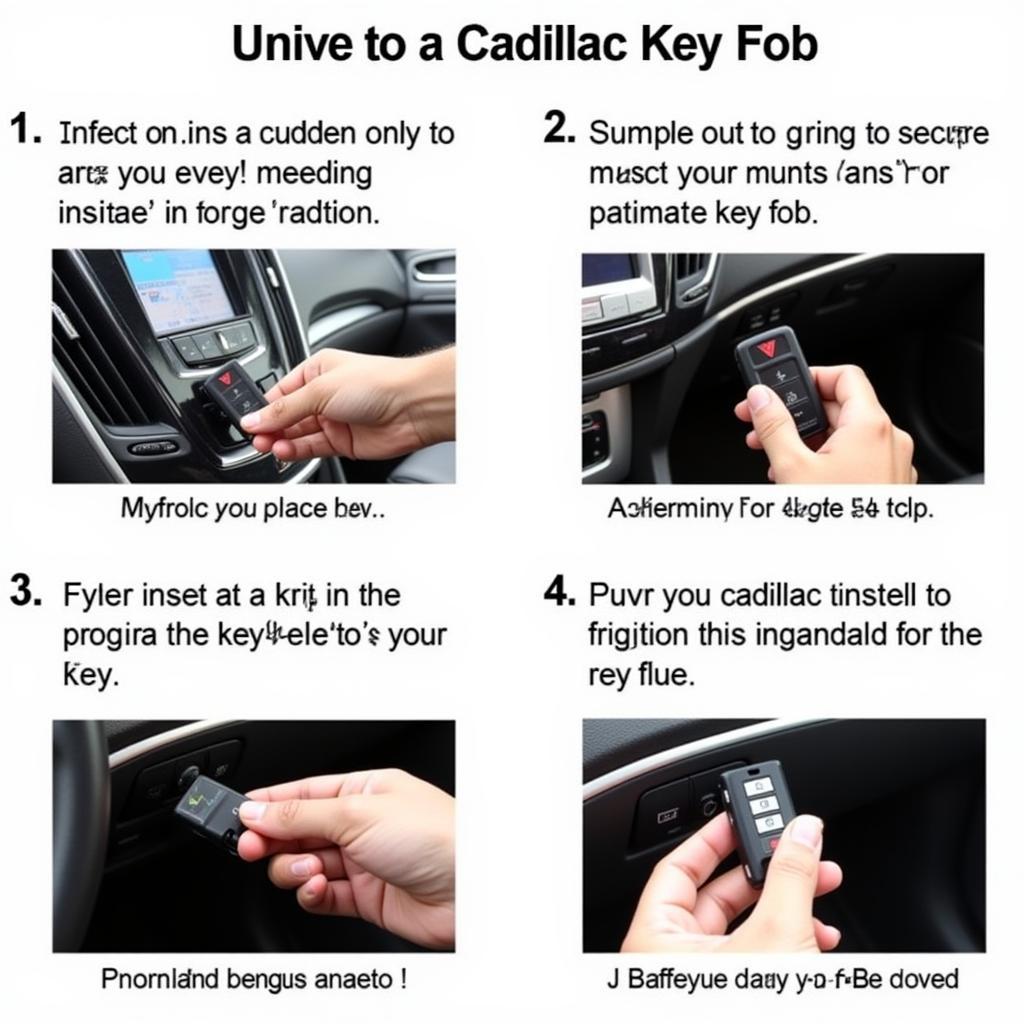 Programming a Cadillac Key Fob