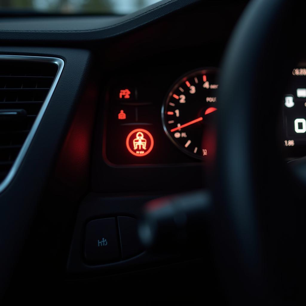 Car Alarm System Dashboard Indicator