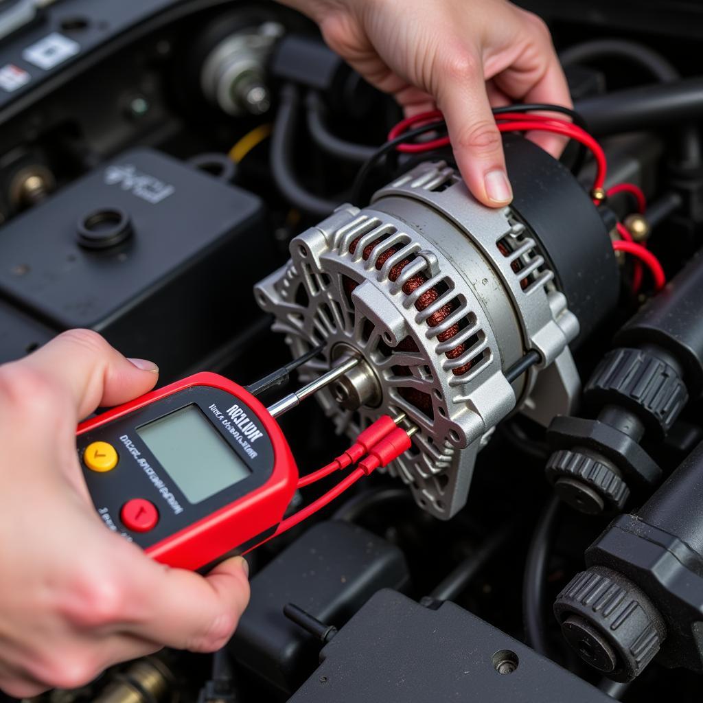 Testing a Car Alternator