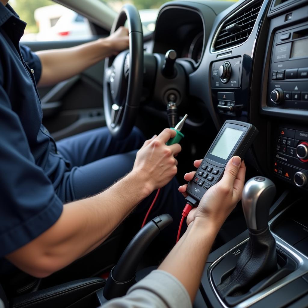 Car Anti-theft System Troubleshooting