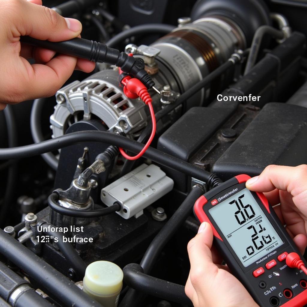 Car Battery and Alternator Test