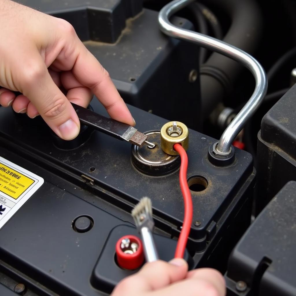 Checking Car Battery Connections