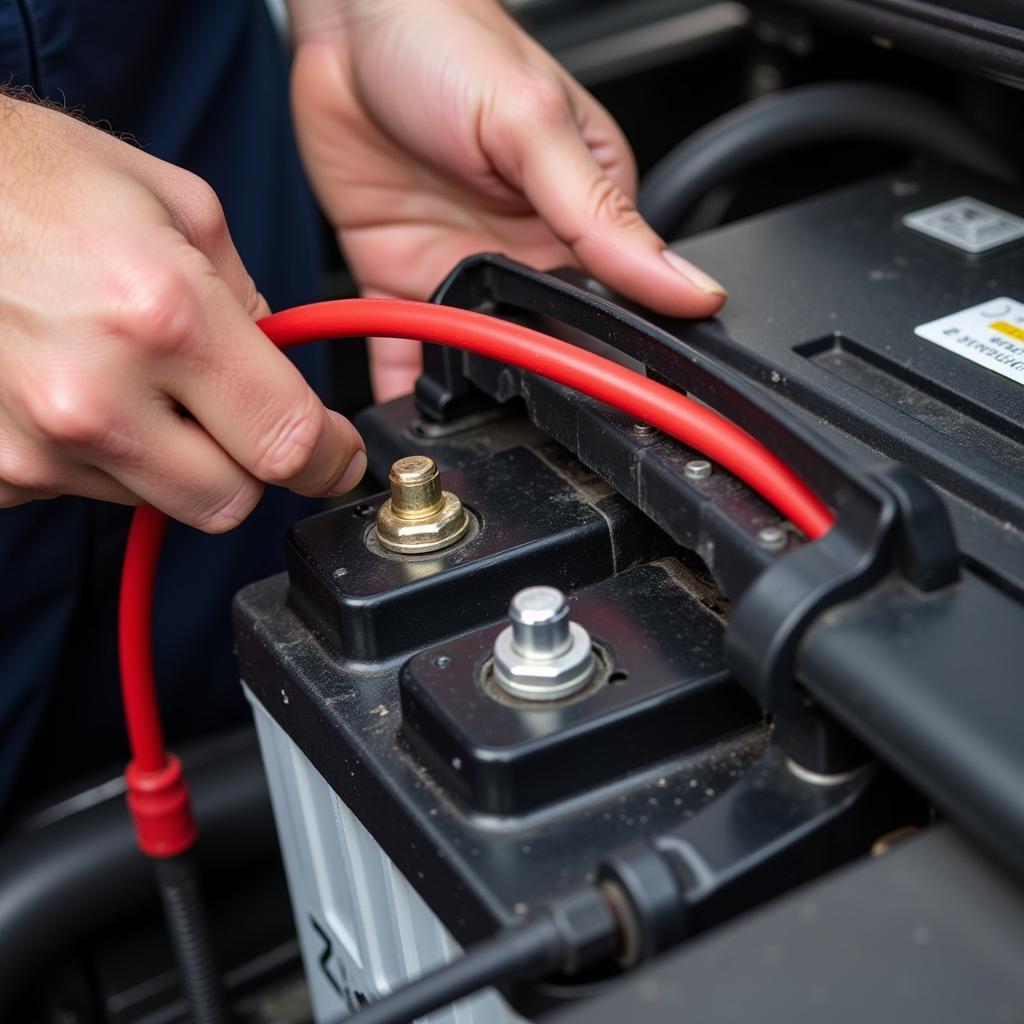 Checking Car Battery Connections