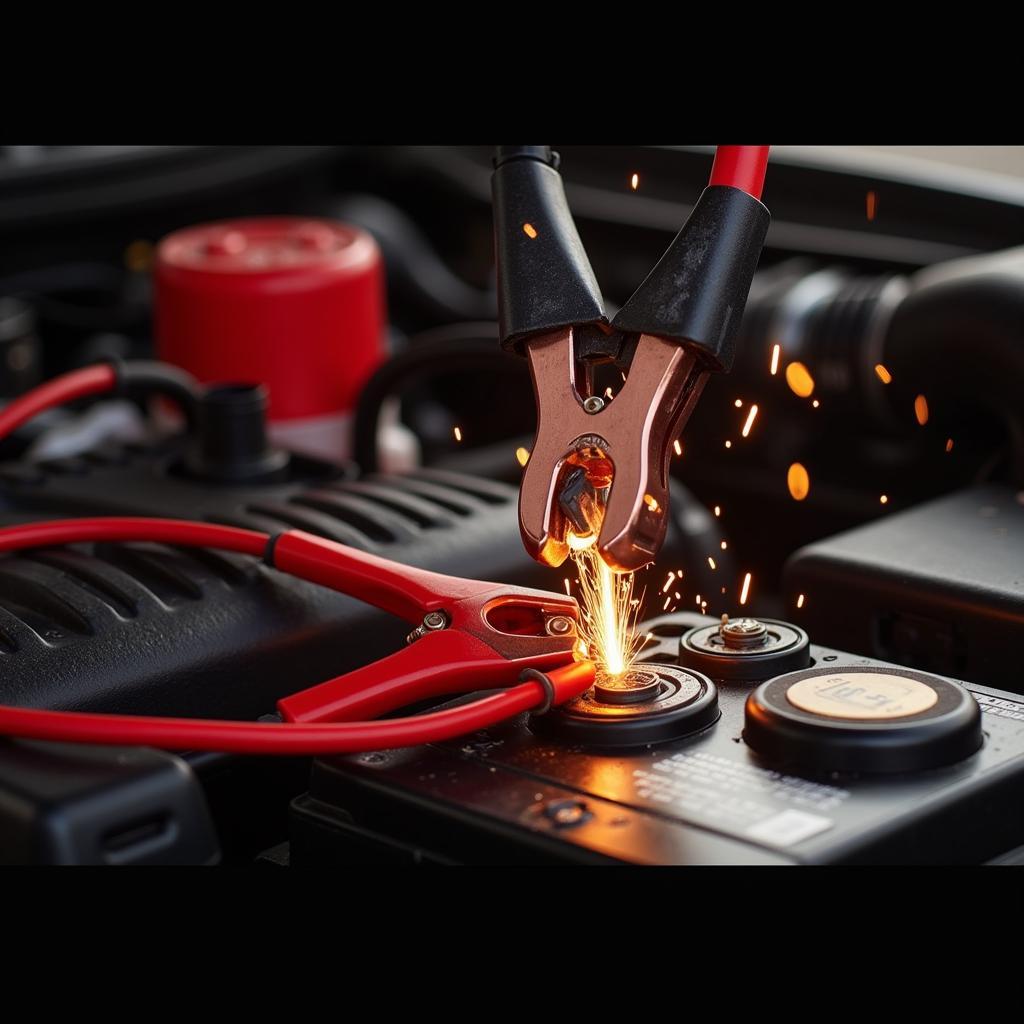 Car Battery Jump Start