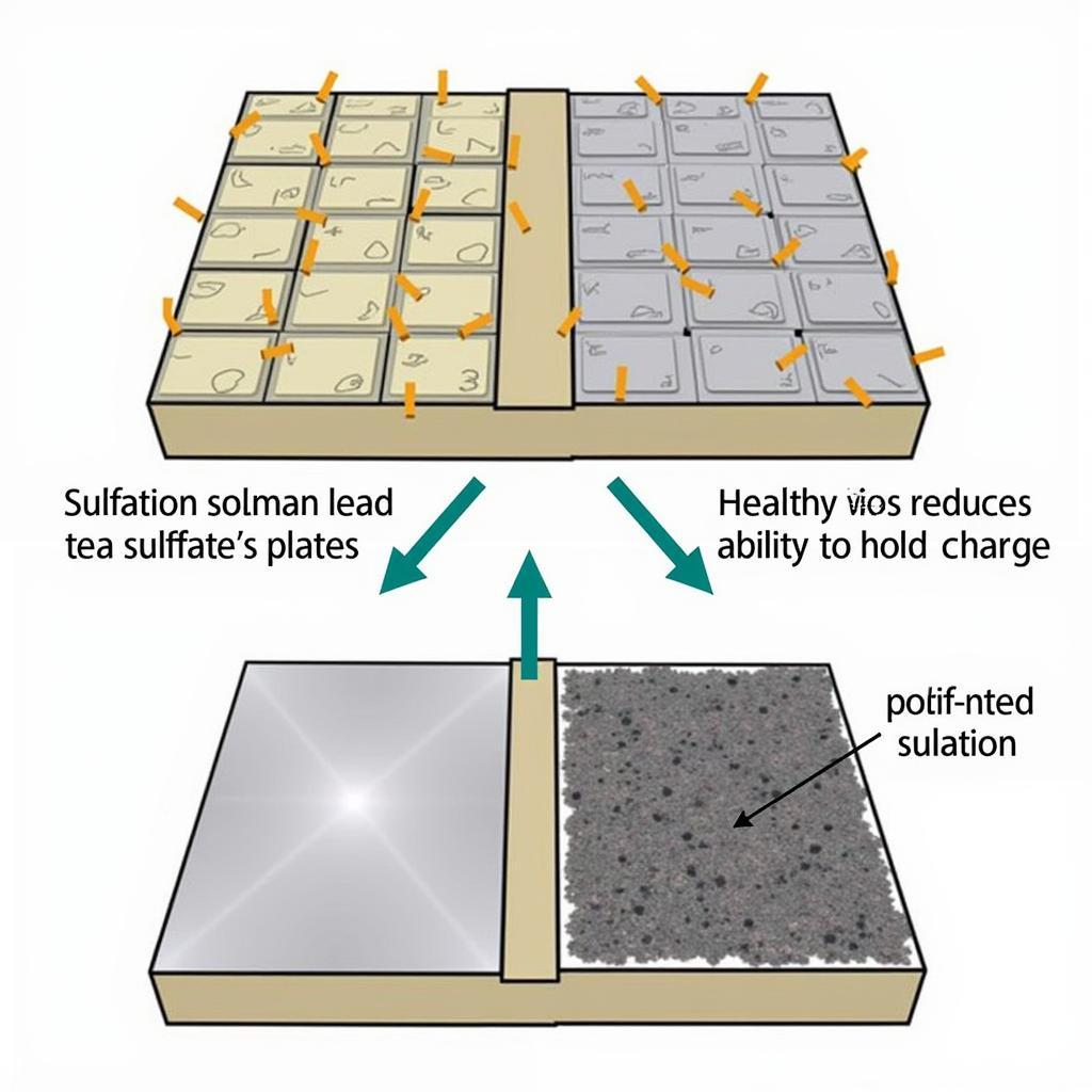 Car Battery Sulfation Process