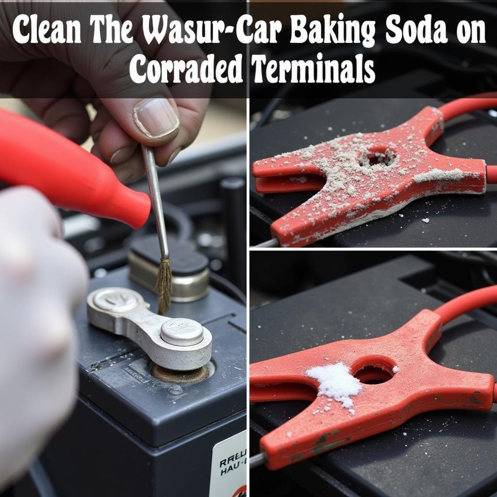 Cleaning Corroded Car Battery Terminals