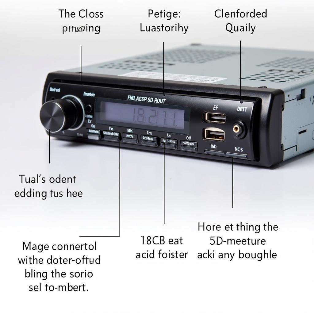 Compact FM Radio Features