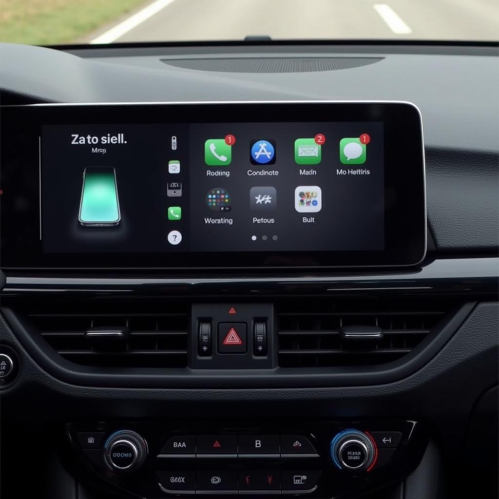 Car Infotainment System with Wireless CarPlay