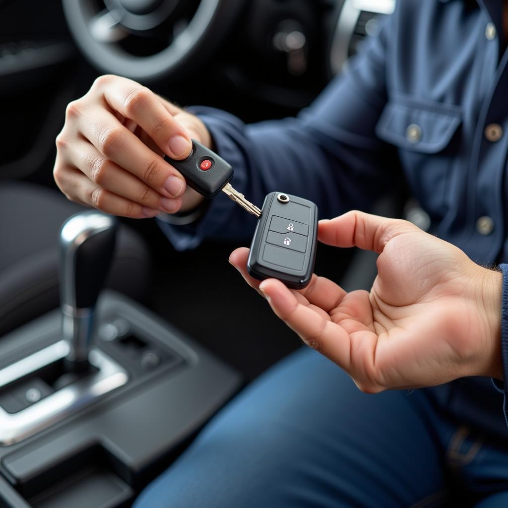 Replacing a Car Key Fob