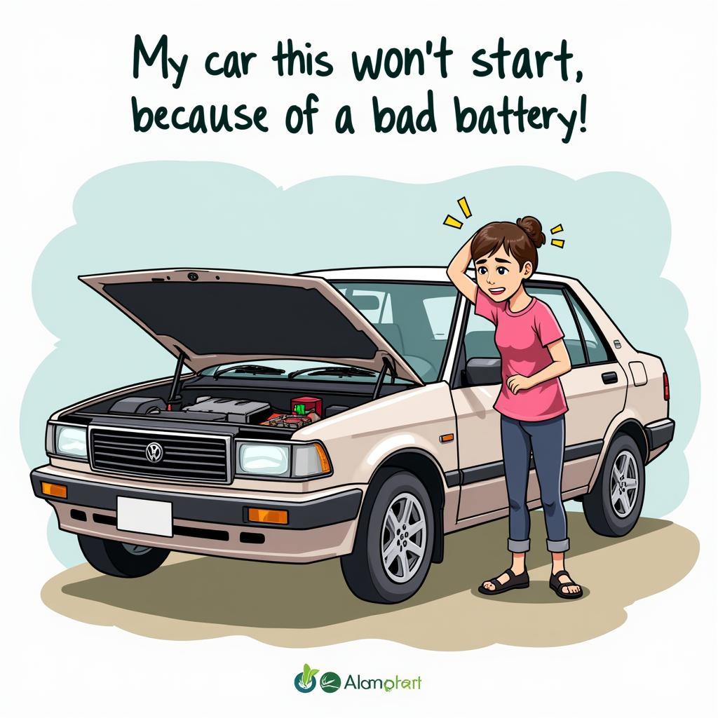 Car Not Starting Due to a Bad Battery