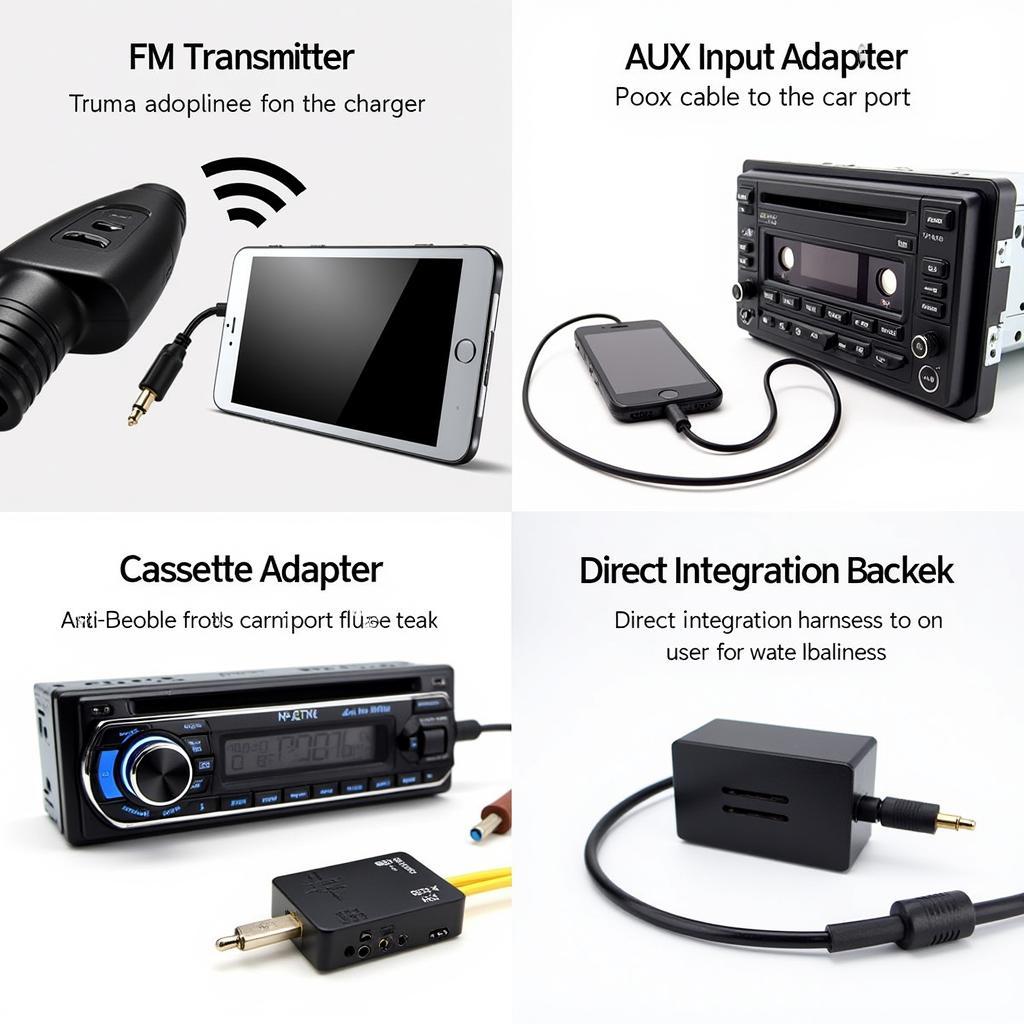 Car Radio Adapter Bluetooth Types