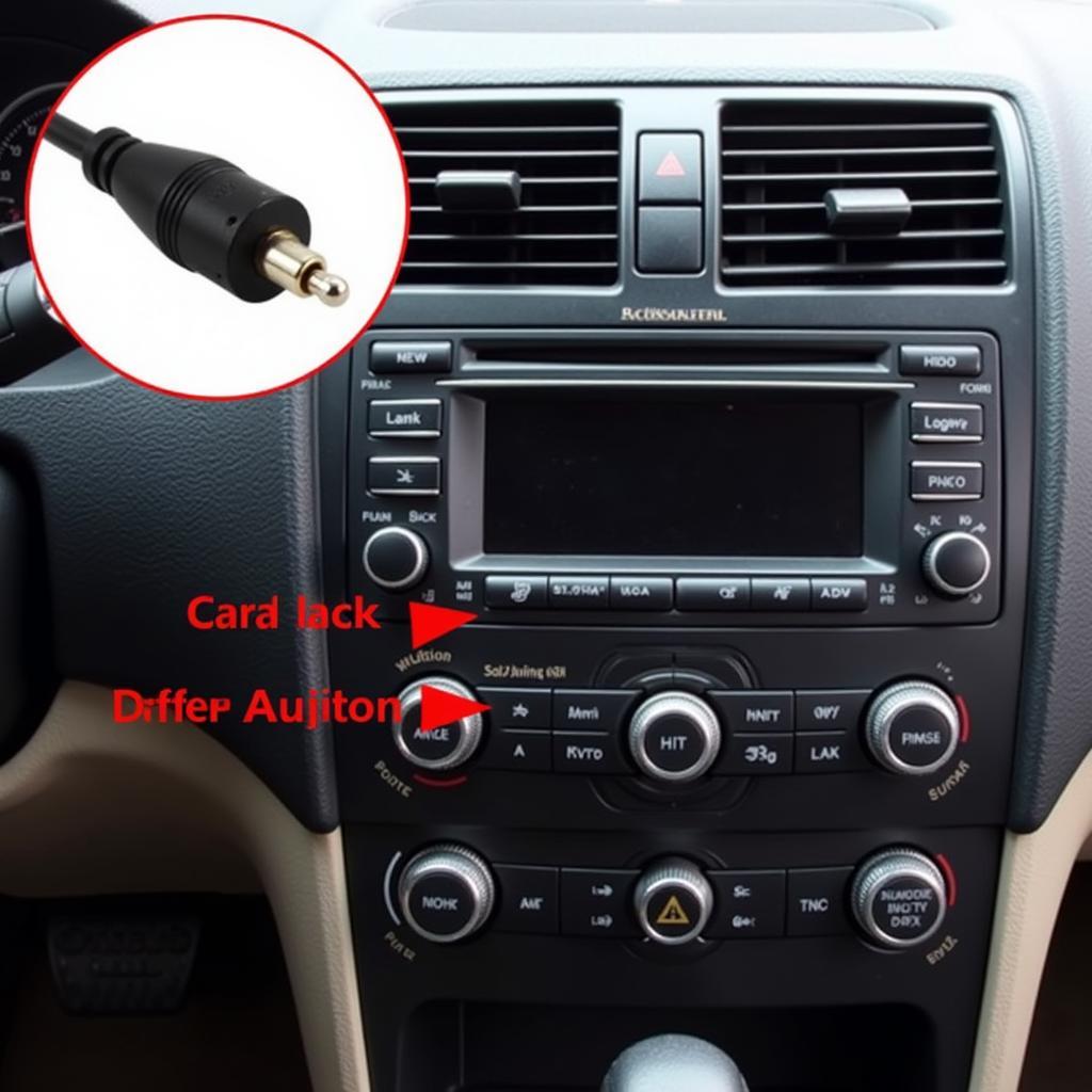 Car Radio with AUX Input