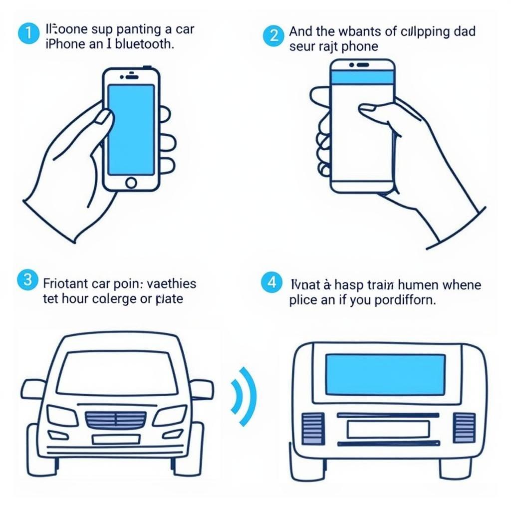 Pairing Process Between Car Radio and iPhone