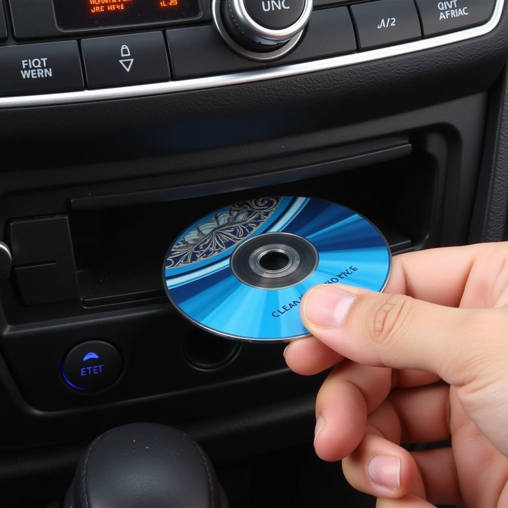 Car Radio CD Player Cleaning