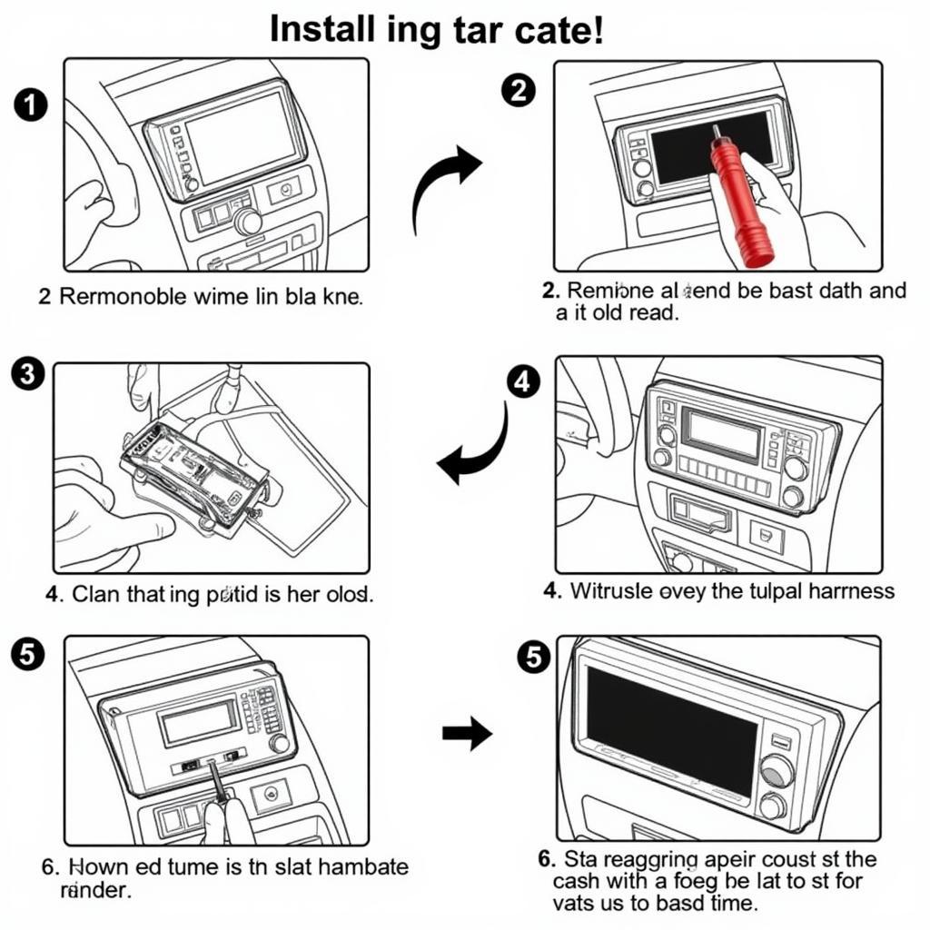 Car Radio Installation Process