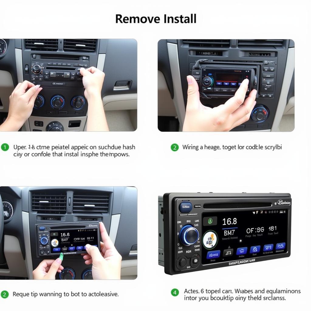 Car Radio Installation Process