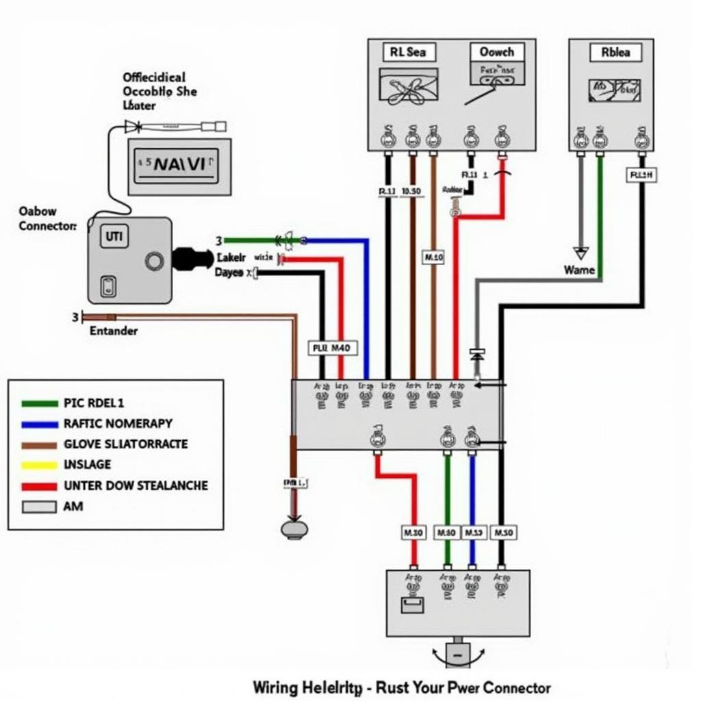 Car Radio Wiring Diagram Example