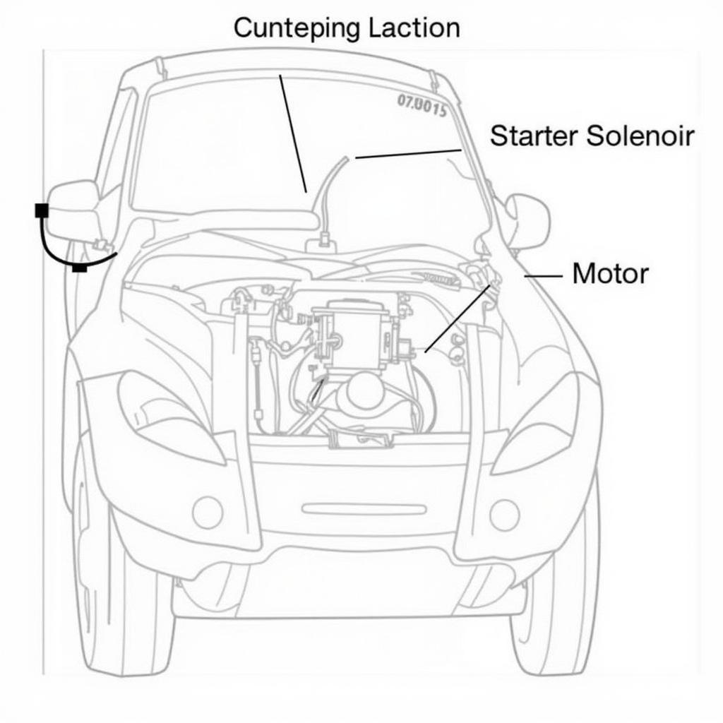 Car Starter Location and Identification