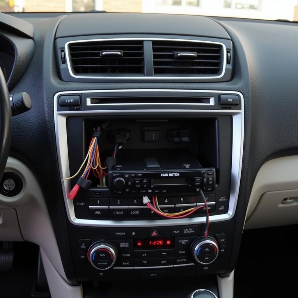 Car Stereo Bluetooth DAB Radio Installation