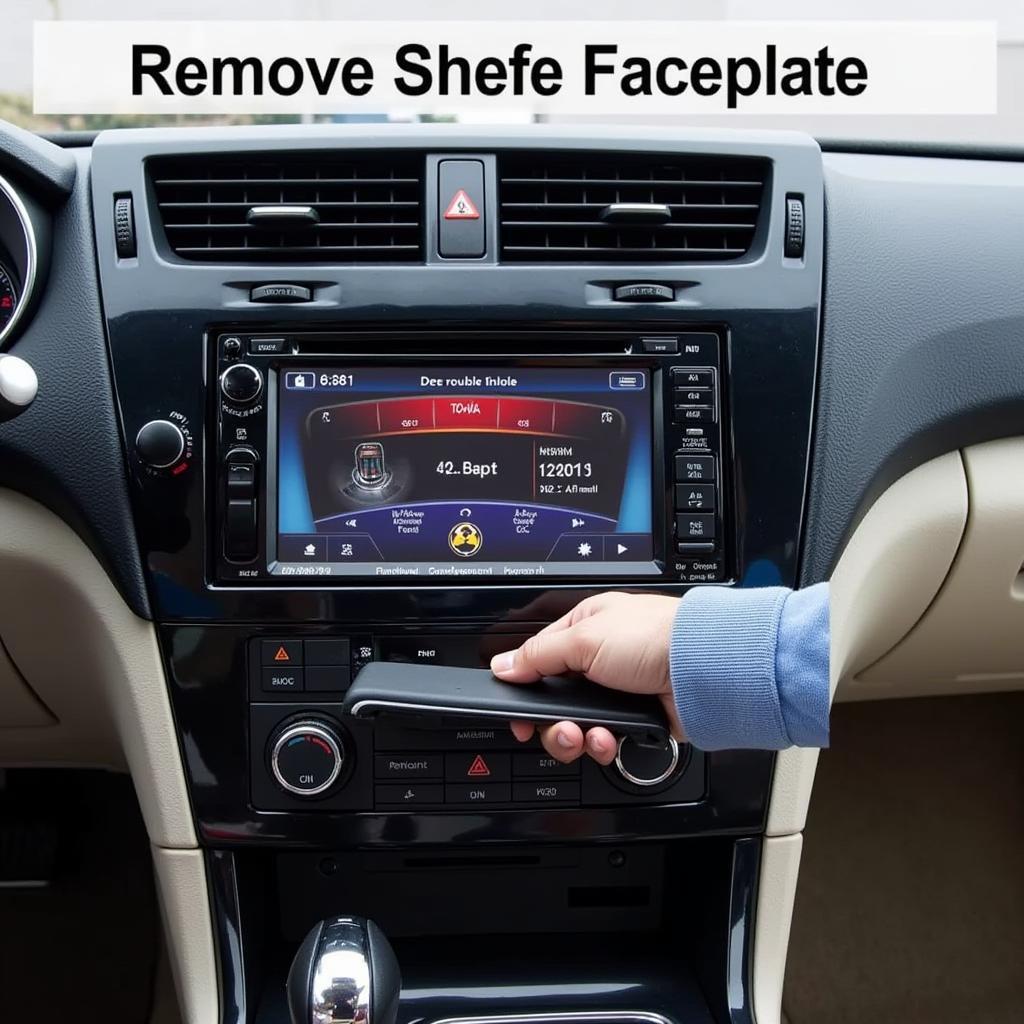 Car Stereo with Detachable Faceplate