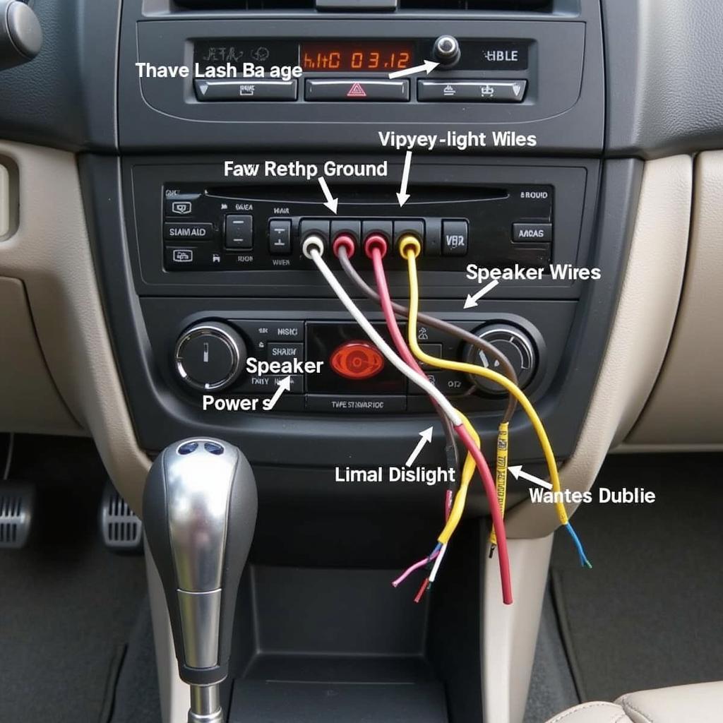 Car Wiring Harness Diagram for Radio Installation