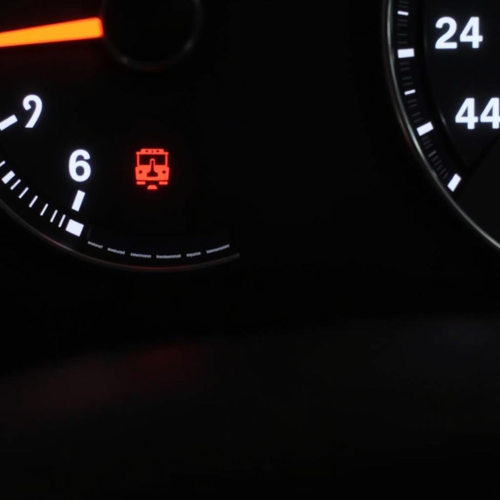 Check Engine Light Illuminated on a 2016 Jeep Cherokee Dashboard