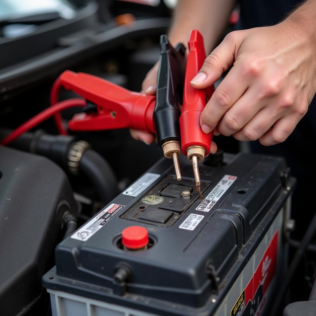 Checking Battery Connections After Jump Start