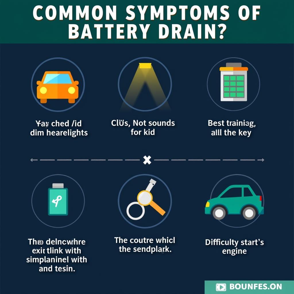 Car Battery Drain Symptoms