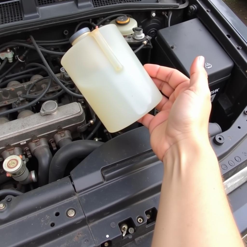 Checking Brake Fluid Level in a 1994 Buick LeSabre