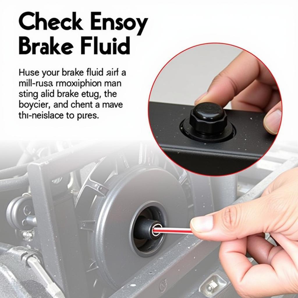 Checking Brake Fluid Reservoir Level