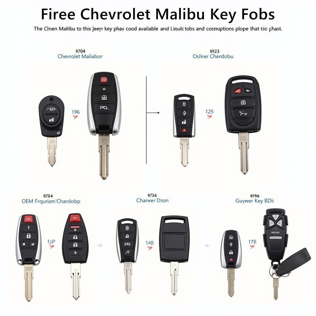 Chevrolet Malibu Key Fob Replacement