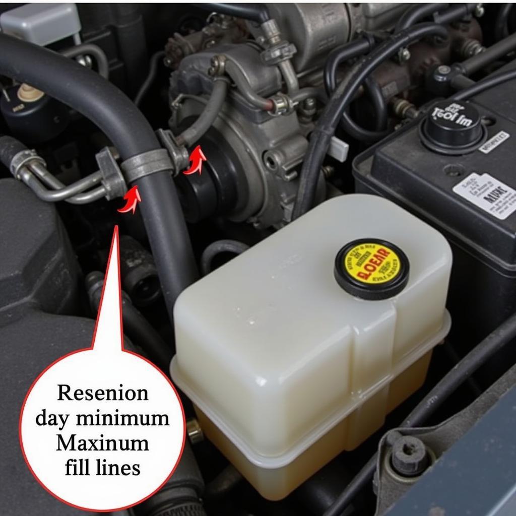 Chevy Cobalt Brake Fluid Reservoir