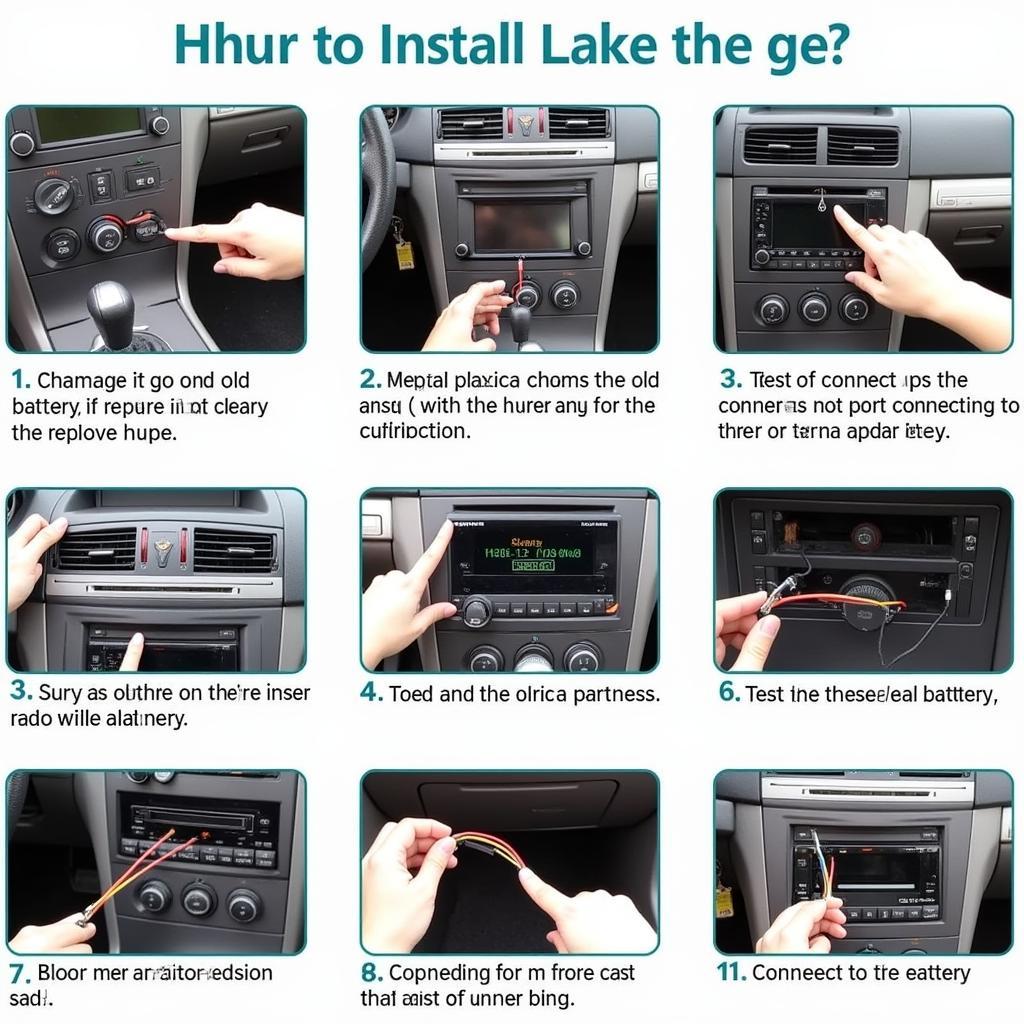 Clarion Car Radio Installation Steps