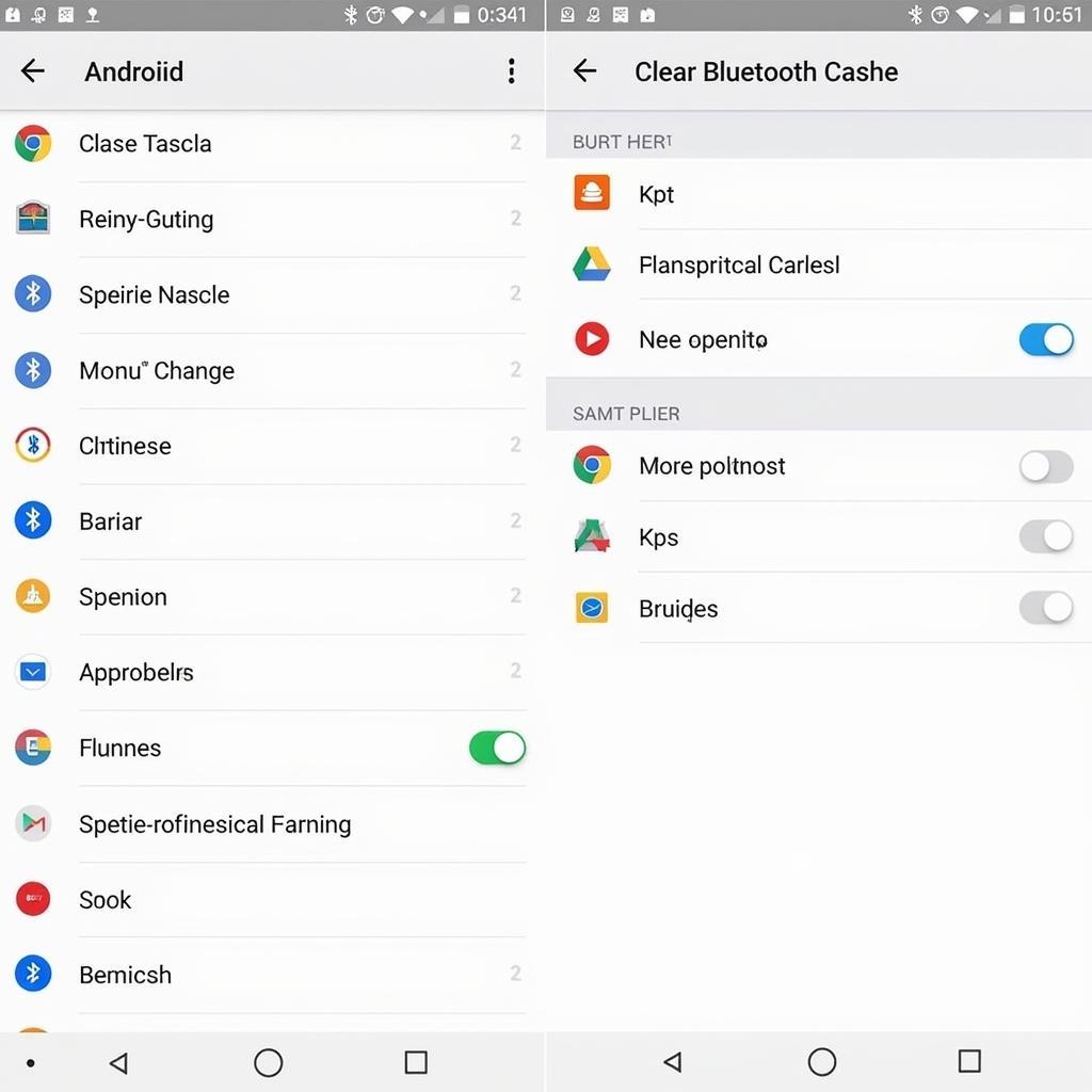 Steps to Clear Bluetooth Cache and Data on a Smartphone