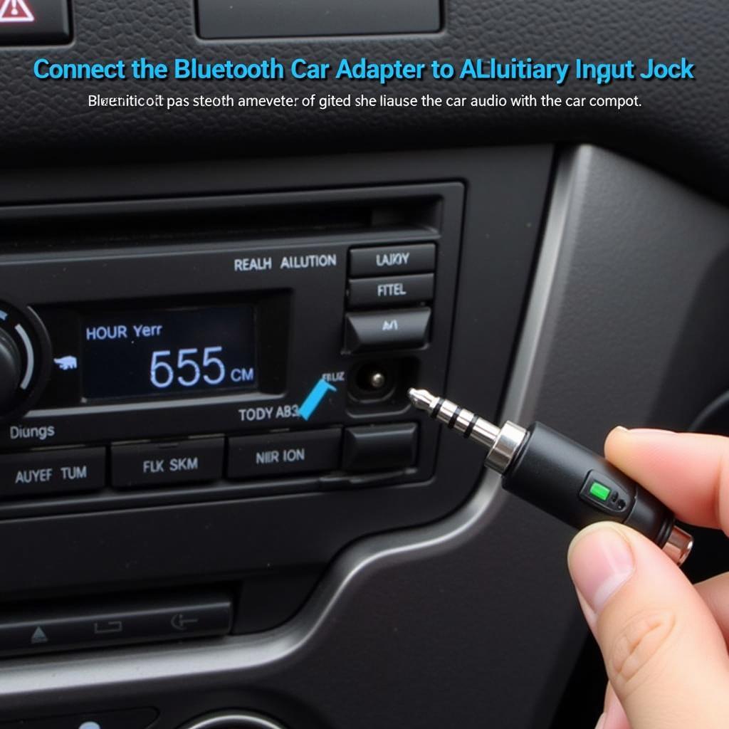 Connecting Bluetooth Car Adapter to Aux Input