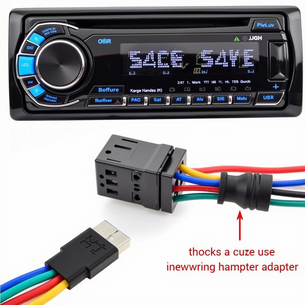 Connecting Car Radio Wires with Harness Adapter