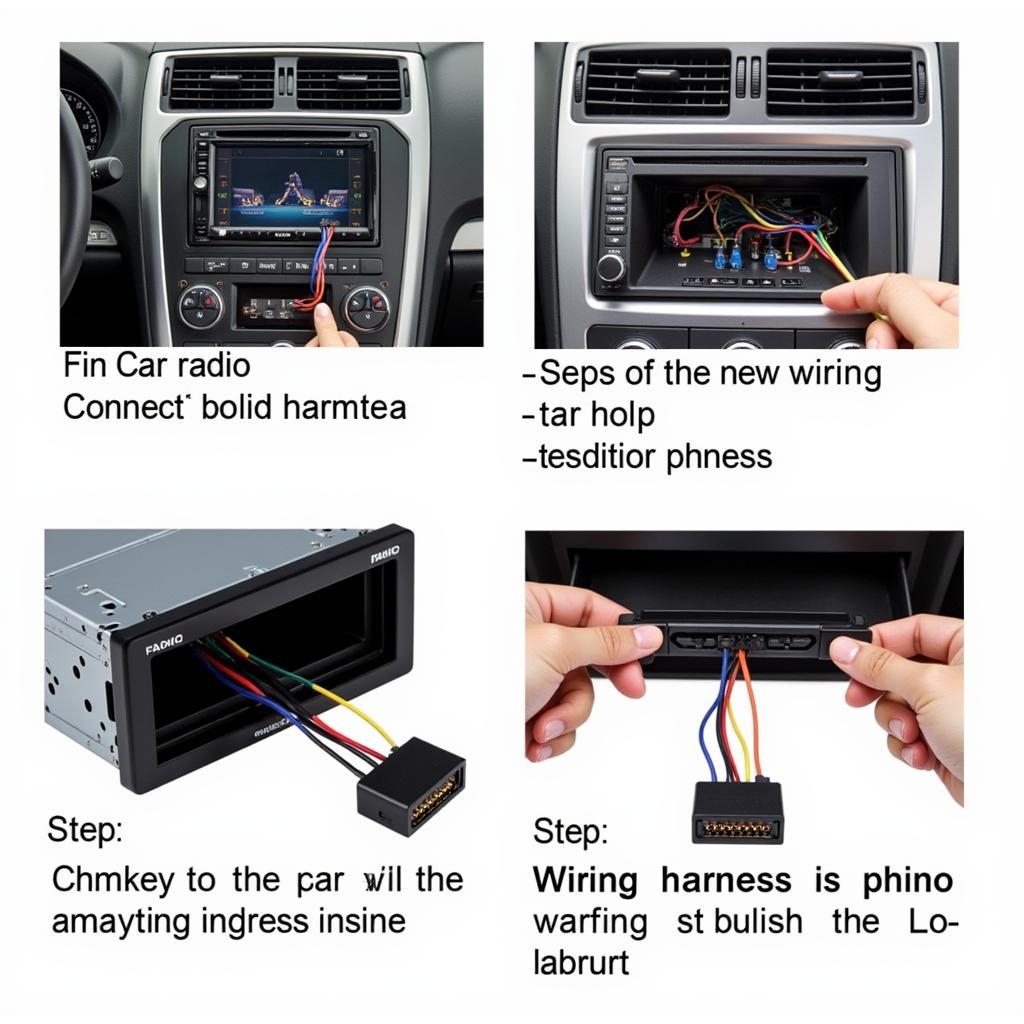 Connecting Car Radio Wiring Harness Adapter