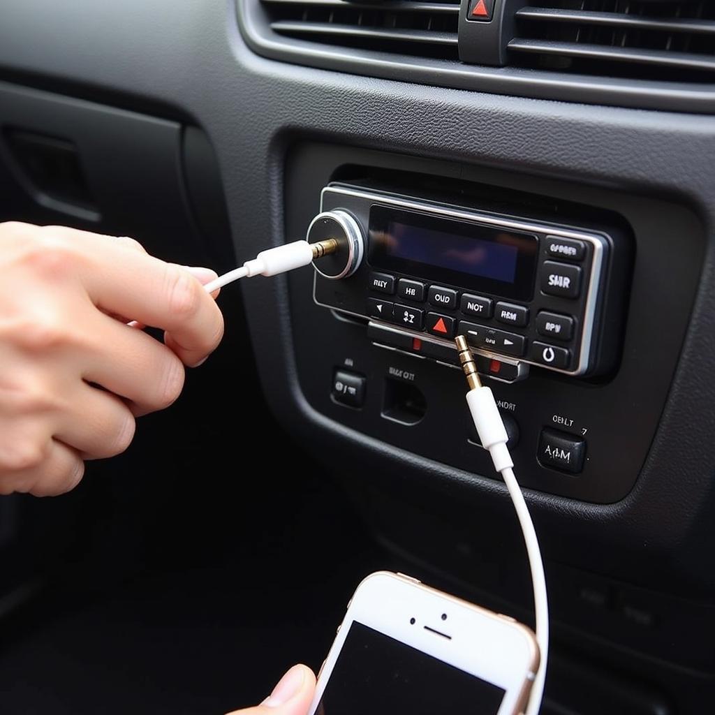 Connecting a Device to a Car Radio's AUX Input