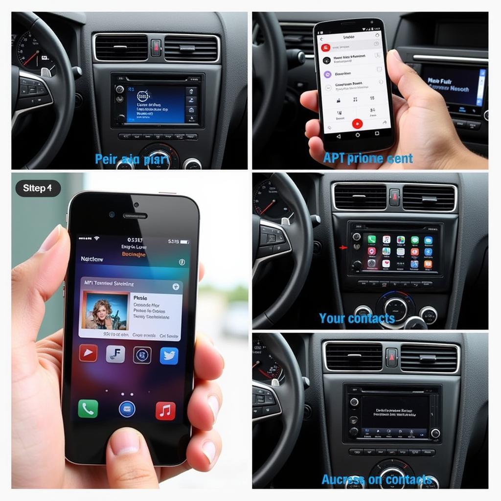 Connecting a smartphone to a car's Bluetooth system