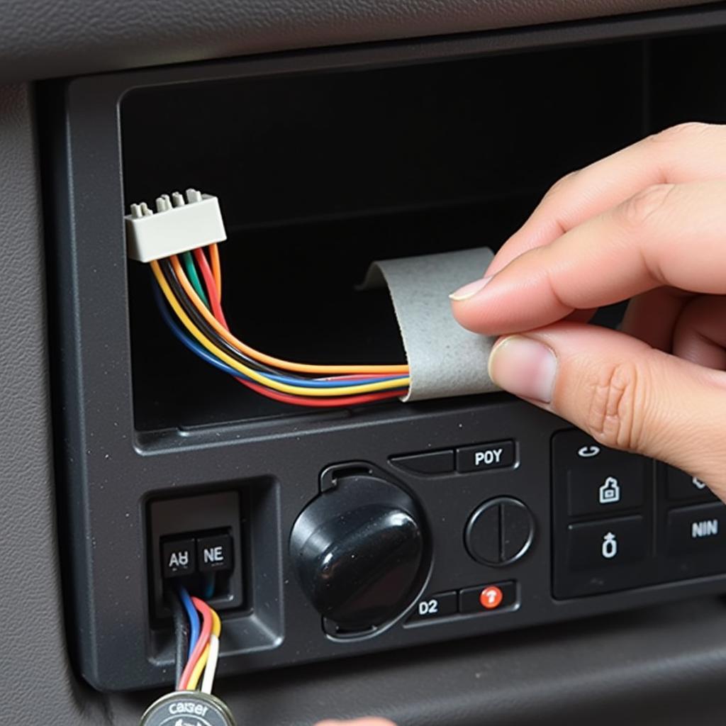 Connecting the Scosche Connector to the Car Stereo Wiring