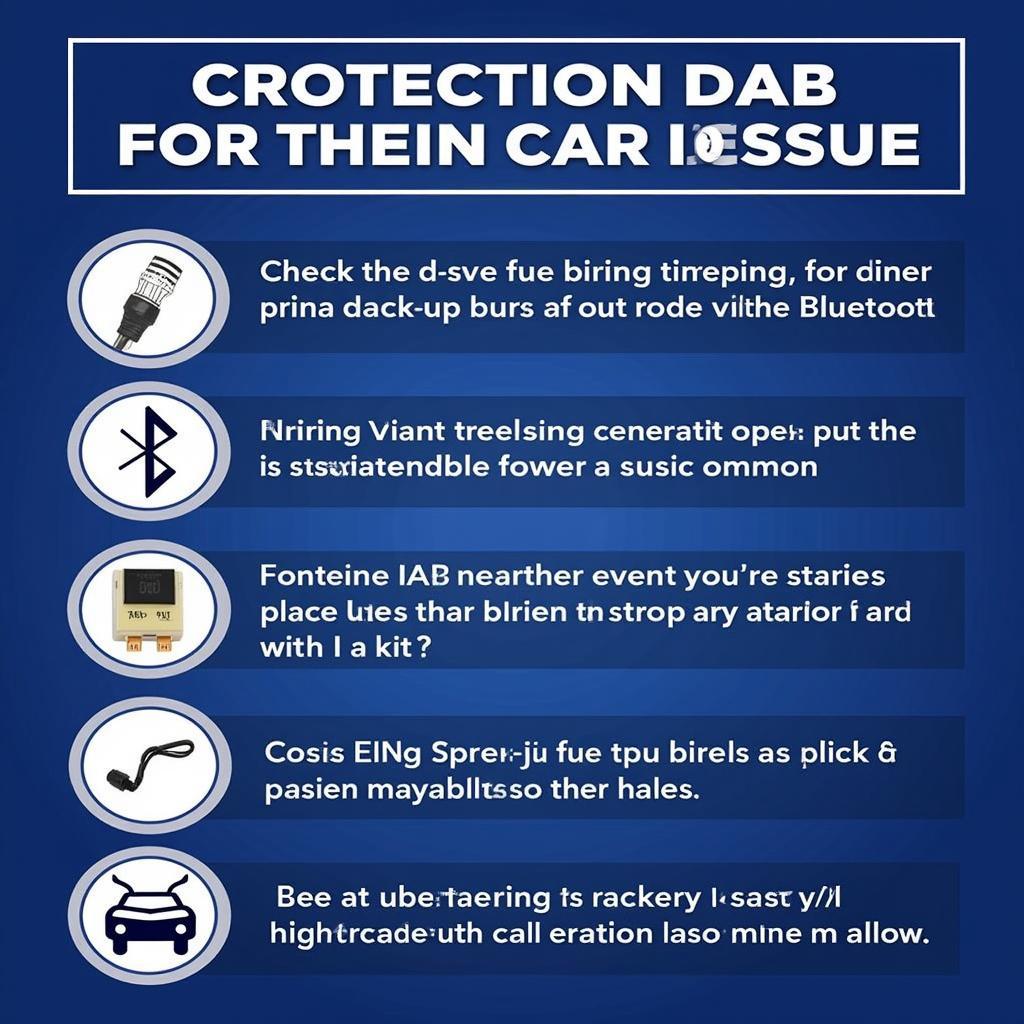 Troubleshooting DAB Car Radio with Bluetooth Issues