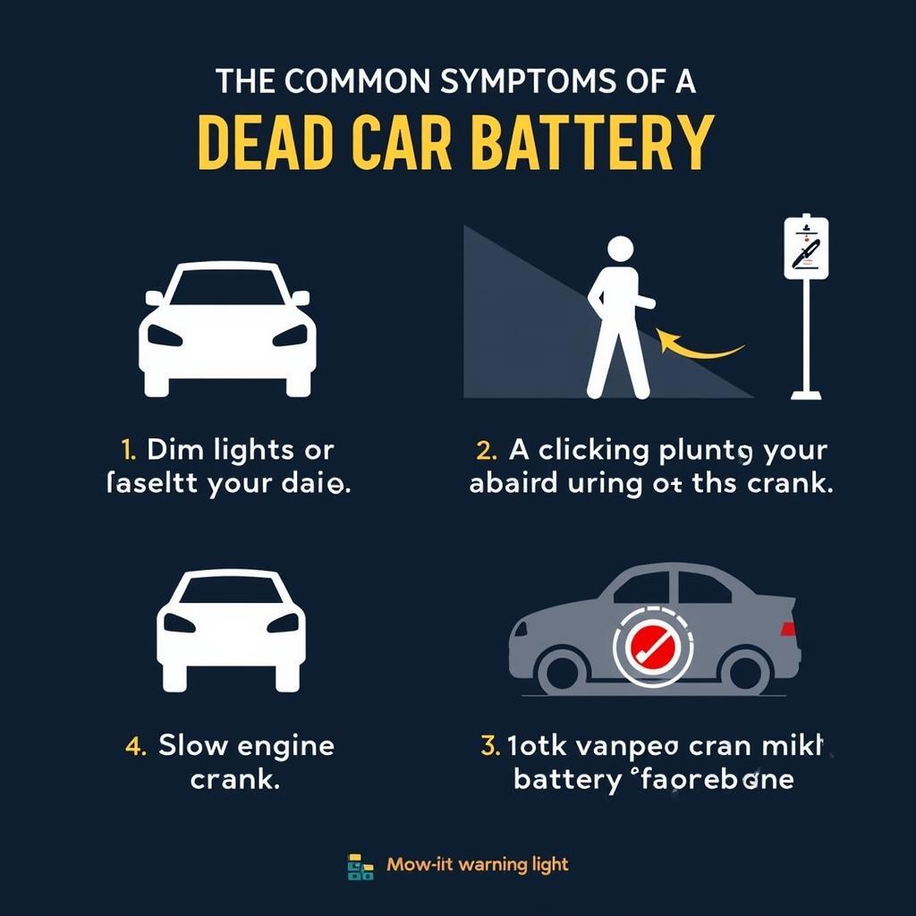 Dead Car Battery Symptoms