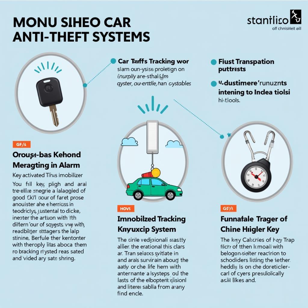 Various types of automotive anti-theft systems, including immobilizers and alarms